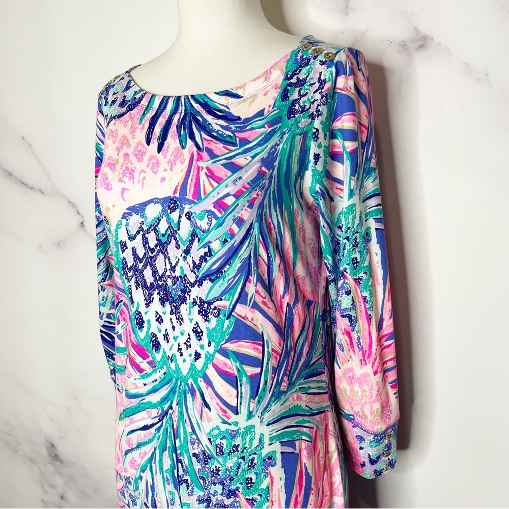 SOLD Lilly Pulitzer Sophie Dress in Gypset Paradise - Picture 7 of 14